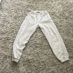 -Rosa Sweatpants -white -size small
